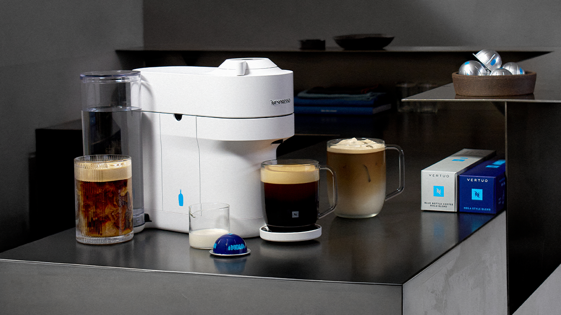 Vertuo Pop+ Blue Bottle Limited Edition - Machine - Nespresso Korea