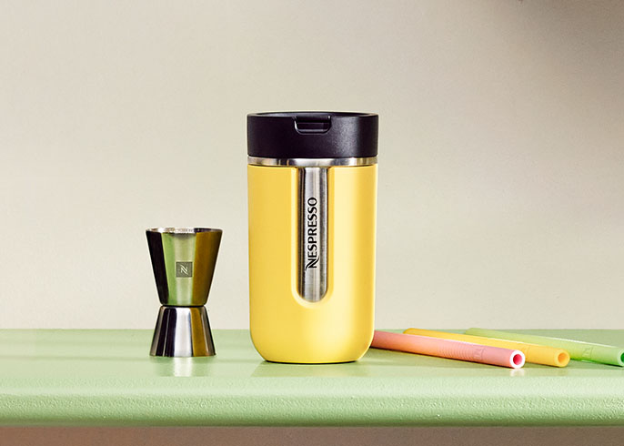 Travel Mug in City Sun color